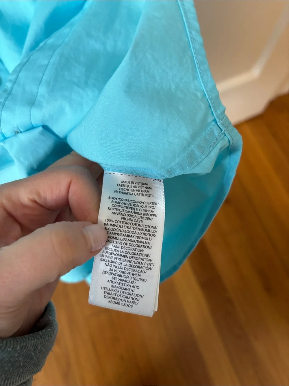 NWT Boys’ Ralph Lauren Boys Short-Sleeve Button-Down Shirt - Aqua Blue